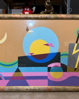 Quadro Piero Cetoli - Memorie - Anni ‘80 - Unico