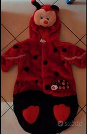 Vestito carnevale coccinella