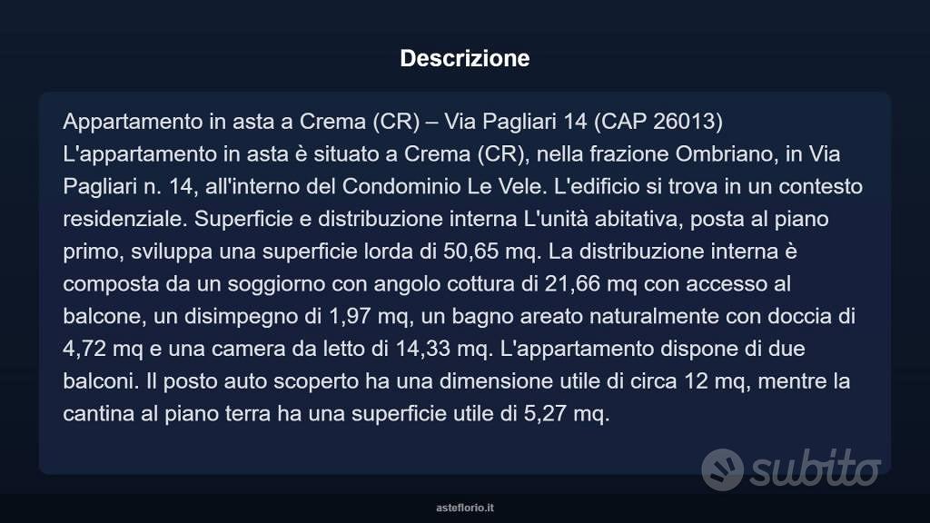 Appartamento – Crema, Ombriano - Vista 3