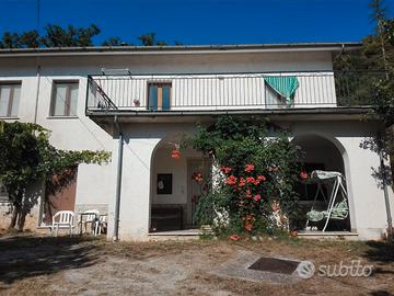 Villa immersa nel verde + terreni