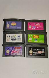 lotto videogiochi game boy , PS1 e pc