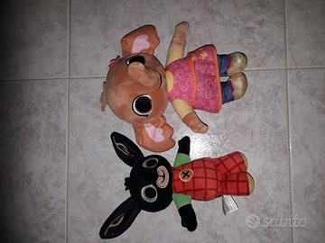 2 peluche Bing e Sula