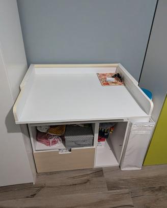 Fasciatoio IKEA SMÅSTAD trasformabile in scrivania