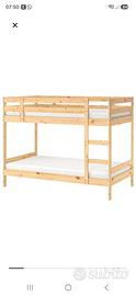 Letto a castello Ikea Mydal come nuovo