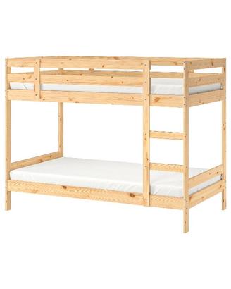 Letto a castello Ikea Mydal come nuovo