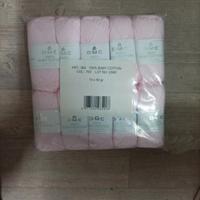 10 gomitoli di Cotone Dmc da 50 gr colore rosa.
Ot