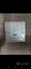 10 gomitoli di Cotone Dmc da 50 gr colore rosa.
Ot