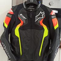 Giubbotto Moto in pelle Tg 50