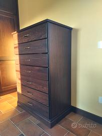 Settimino Artigianale Arte Povera in Noce