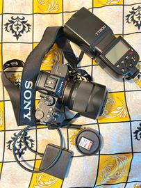 SONY A7III con flash e accessori 