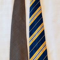 2 cravatte Ermenegildo Zegna 