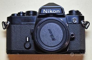 Reflex analogica Nikon FE revisionata e testata