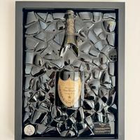 Quadro dom perignon vintage 32x42 cm