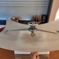 LAMPADARIO SALOTTO FABBIAN VELA CRISTALLO