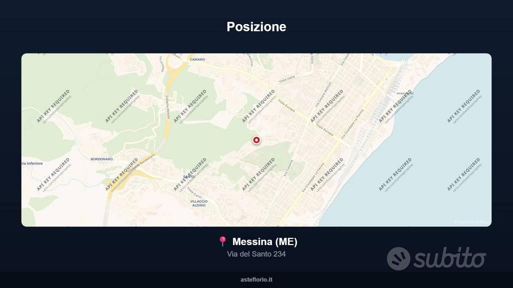 Appartamento – Messina, Fondo Romeo, III Circoscrizione - Altro