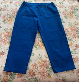 Pantaloni donna 3/4 elasticizzati