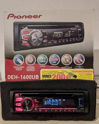 Autoradio Pioneer deh-1700ub (cd+usb+aux)