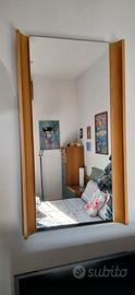 specchio più  porta abiti 