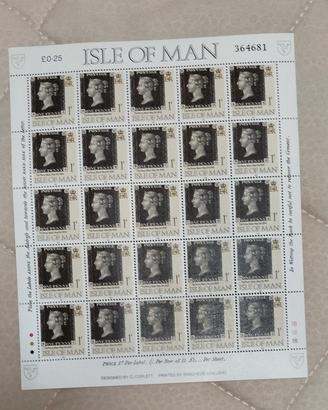 Isle of Man foglietto 