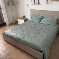 Letto matrimoniale contenitore