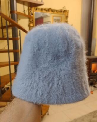 Cappello invernale donna, 50% angora, nuovo