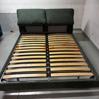 Letto matrimoniale di design BIBA Salotti - Verde