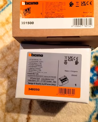 nuovo Bticino 360005 Kit Videocitofono Sfera