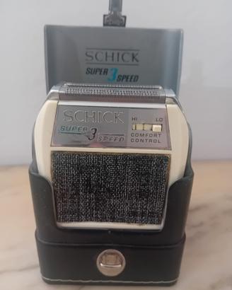 Rasoio Schick Super 3 Speed-Vintage Anni 60'