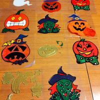 sticker attacca e stacca halloween 