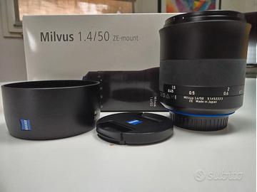 Zeiss Milvus 50mm f 1.4 per Canon EF