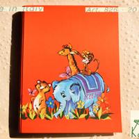 ♥ Vintage 1960 KARTOS Carta Lettere animali papel