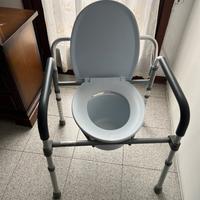 Sedia comoda multifunzione per wc e doccia