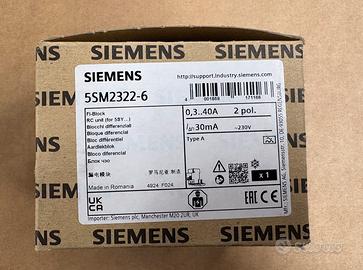 Materiale elettrico SIEMENS