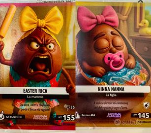 Set 2 card famiglie Pasquale brainrot rarissime