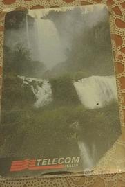 scheda telefonica della cascate delle marmore 