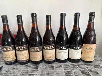 Vino gaja da collezzione
