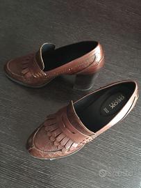Scarpe GEOX  donna con tacco  colore marrone n. 38