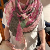 sciarpa realizzata a mano