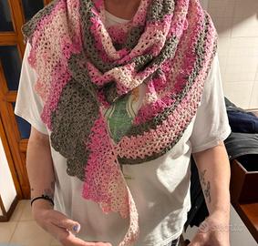 sciarpa realizzata a mano