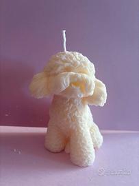 candela profumata barboncino cane