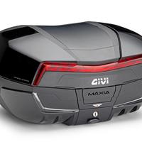 BAULETTO GIVI V58NN MAXIA 5 NERA CATADIOTTRO ROSSO