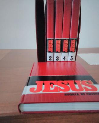 5 volumi sulla vita di Gesu