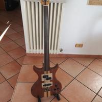 Fretless artigianale schaller fernandes gigbag
