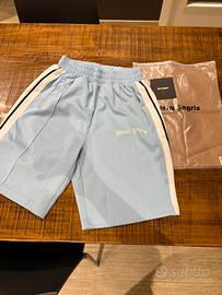 pantaloncino palm angels azzurro taglia m
