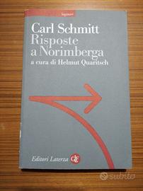 Carl Schmitt risposte a Norimberga Laterza