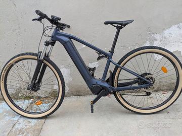 MTB Rockrider E-EXPL 520 blu -pedalata assistita