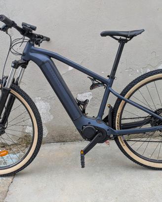 MTB Rockrider E-EXPL 520 blu -pedalata assistita