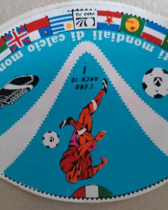 adesivo vintage originale 1974 mondiali 