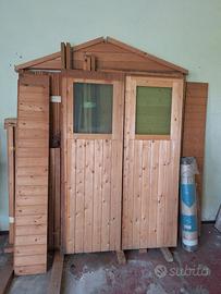 casetta in legno da giardino