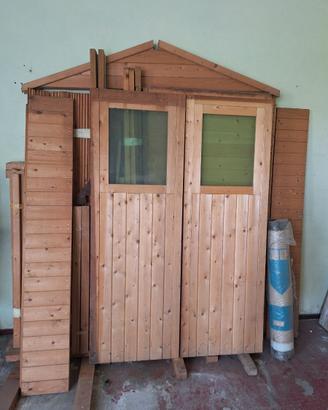 casetta in legno da giardino